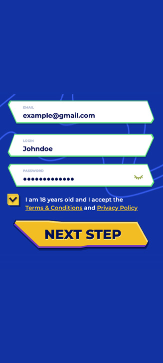 Processus d'inscription de Mr Pacho sur mobile Processus d'inscription de Mr Pacho sur mobile